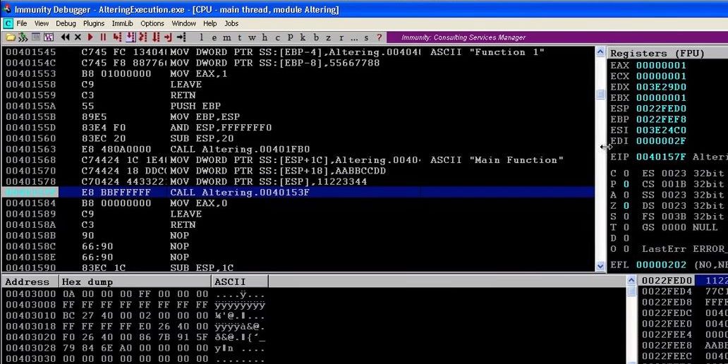 SecurityTube's tweet image. Video on Tampering with the Return Address: bit.ly/1o5g7KZ Exploiting Simple #BufferOverflows on Win32