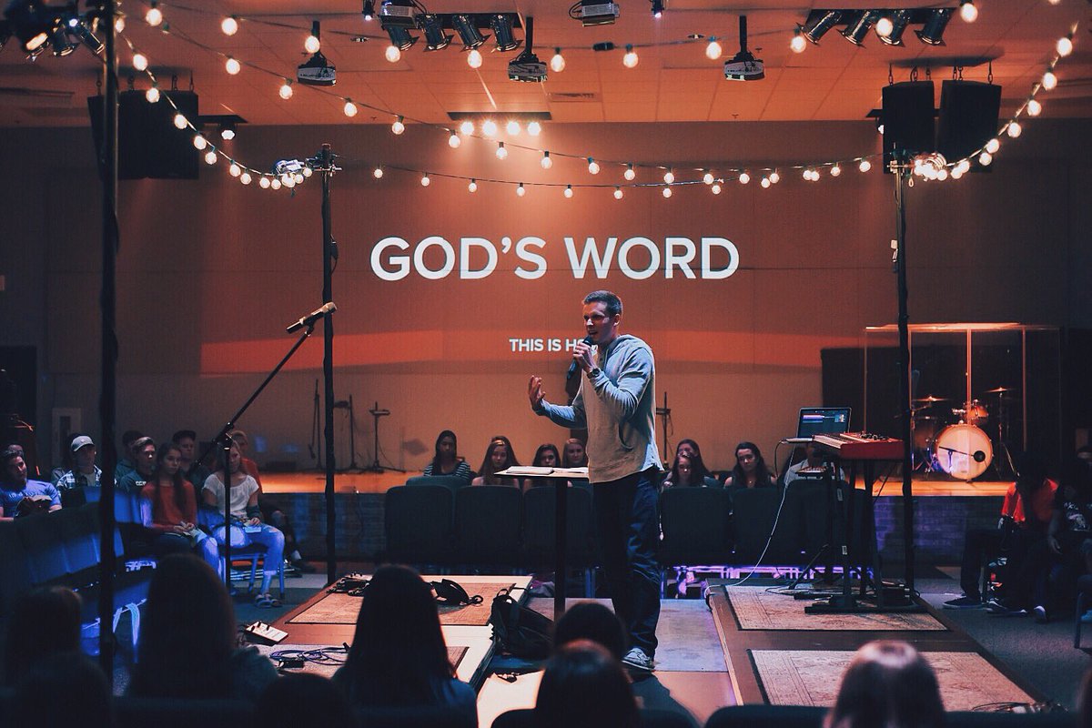 HSMCCFL's tweet photo. "The Bible exists to equip believers to glorify God." -Javan // We're having a great time at Saturday services. See you next Saturday at 6p! https://t.co/JJzQbc72Dx