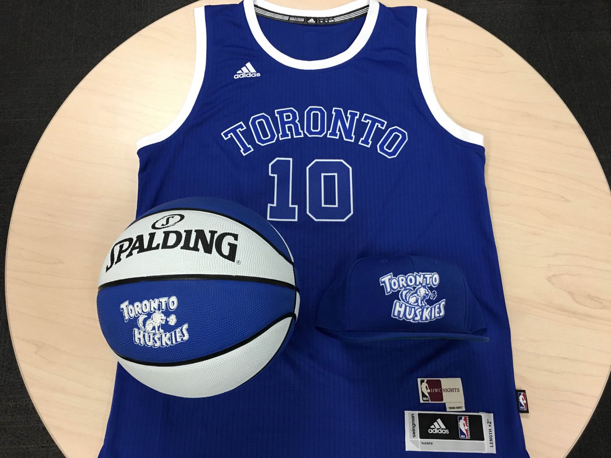 toronto raptors huskies jersey