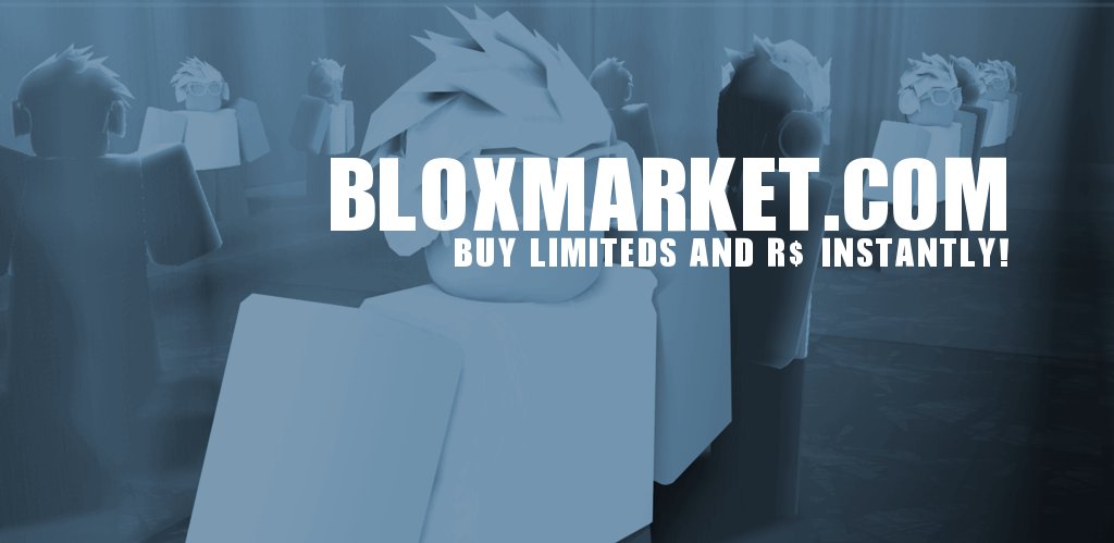 Bloxmarket On Twitter Buy Roblox Limiteds And Robux Online - the problem with buying limiteds from third party roblox