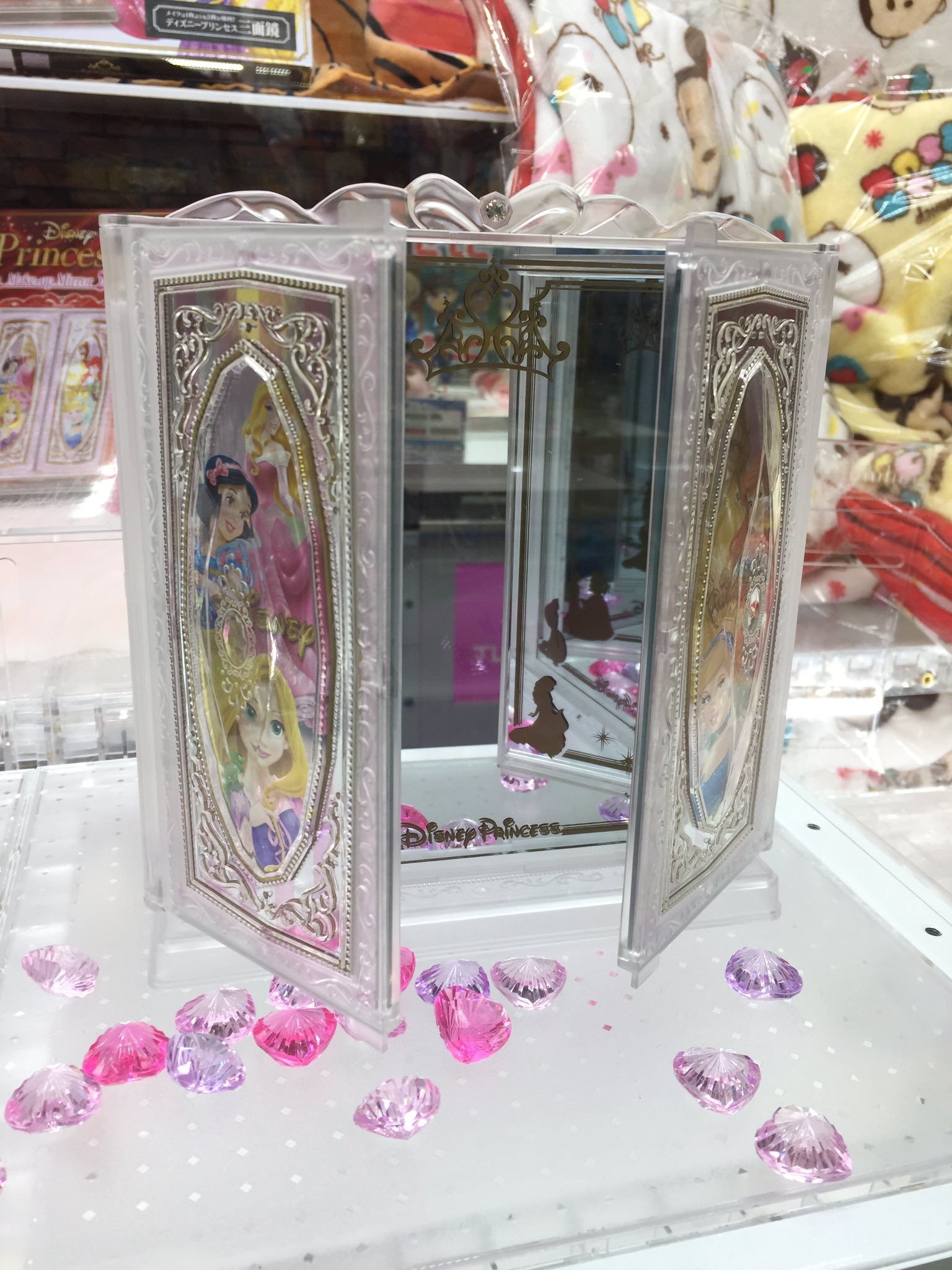 アミューズメントゾーン北上店 ディズニープリンセス三面鏡 も入荷済みです 小さなプリンセスにも 大人女子な貴方にも 使い勝手 実は良いんですッ ディズニープリンセス ゲーセン T Co Xz3fzjwjh4 Twitter