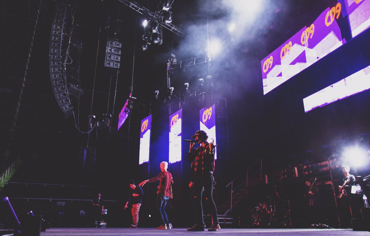 CD9's tweet image. SOUNDCHECK 💥 ARENA MONTERREY 12/11/16 #EVOLUTIONTOUR