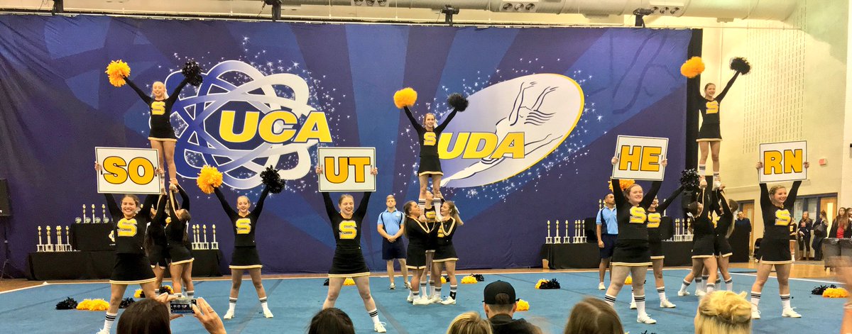 Southern Regional High School rounded out our Varsity Game Day division with a bang. Great job ladies! #UCAnortheast