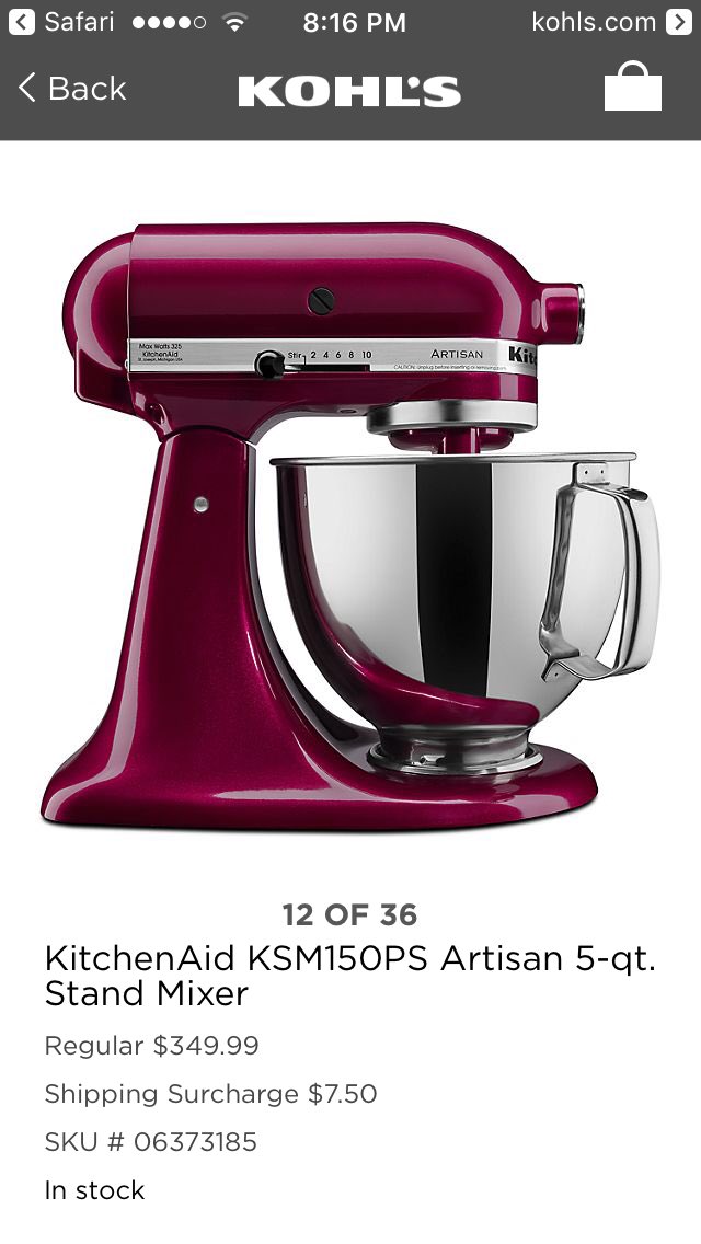 Kohl S On Twitter Rt For A Chance To Win A Kitchenaid Stand