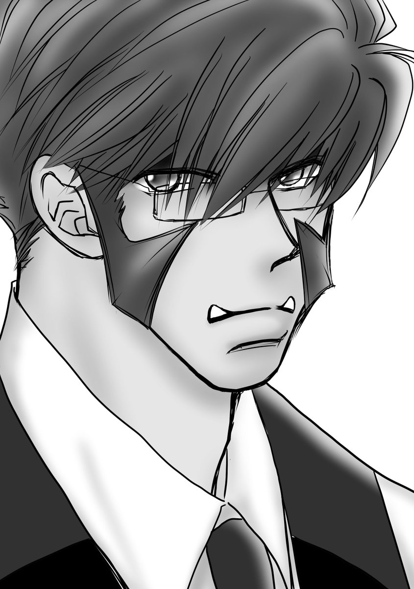 京本真澄 12 31 新刊はboothにて いいねの数だけ今までハマったキャラを描く ラストは 血界戦線 のクラウス V ラインヘルツ 貴族の三男坊 専属執事付 紳士 最強なのに胃痛持ち 頭いい 身長2ｍ超え 園芸趣味 天然 天使 強面 牙 クマ