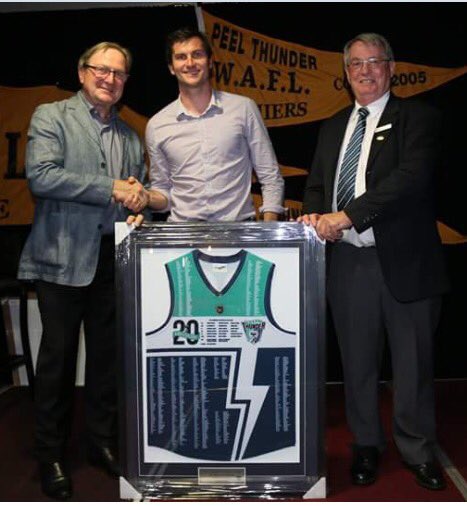 westernsaints's tweet photo. Congrats @farrenray1 on making the 20 years best 22 of @PeelThunderFC .. #WesternSaint #BestFromPeel #AlwaysASaint #GoFaz @stkildafc https://t.co/SSbX1IrAEl