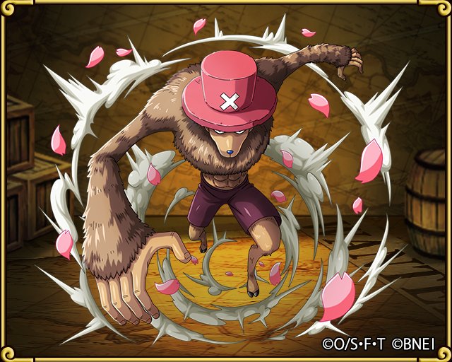 ワンピース かっこいい画像集 新キャラ情報 新たにコロシアムに登場するキャラの情報を入手しました ランブルボールで変身できる 跳躍力に特化した 飛力強化 形態のチョッパーが登場です トレクル T Co N6iibc1eht