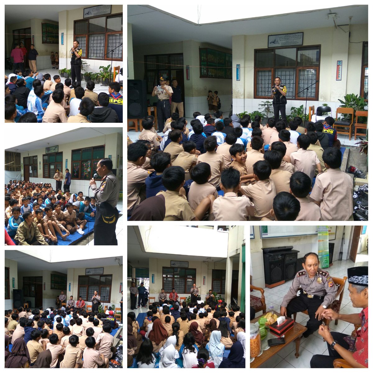 Giat penyuluhan kenakalan remaja, narkoba &amp; geng motor