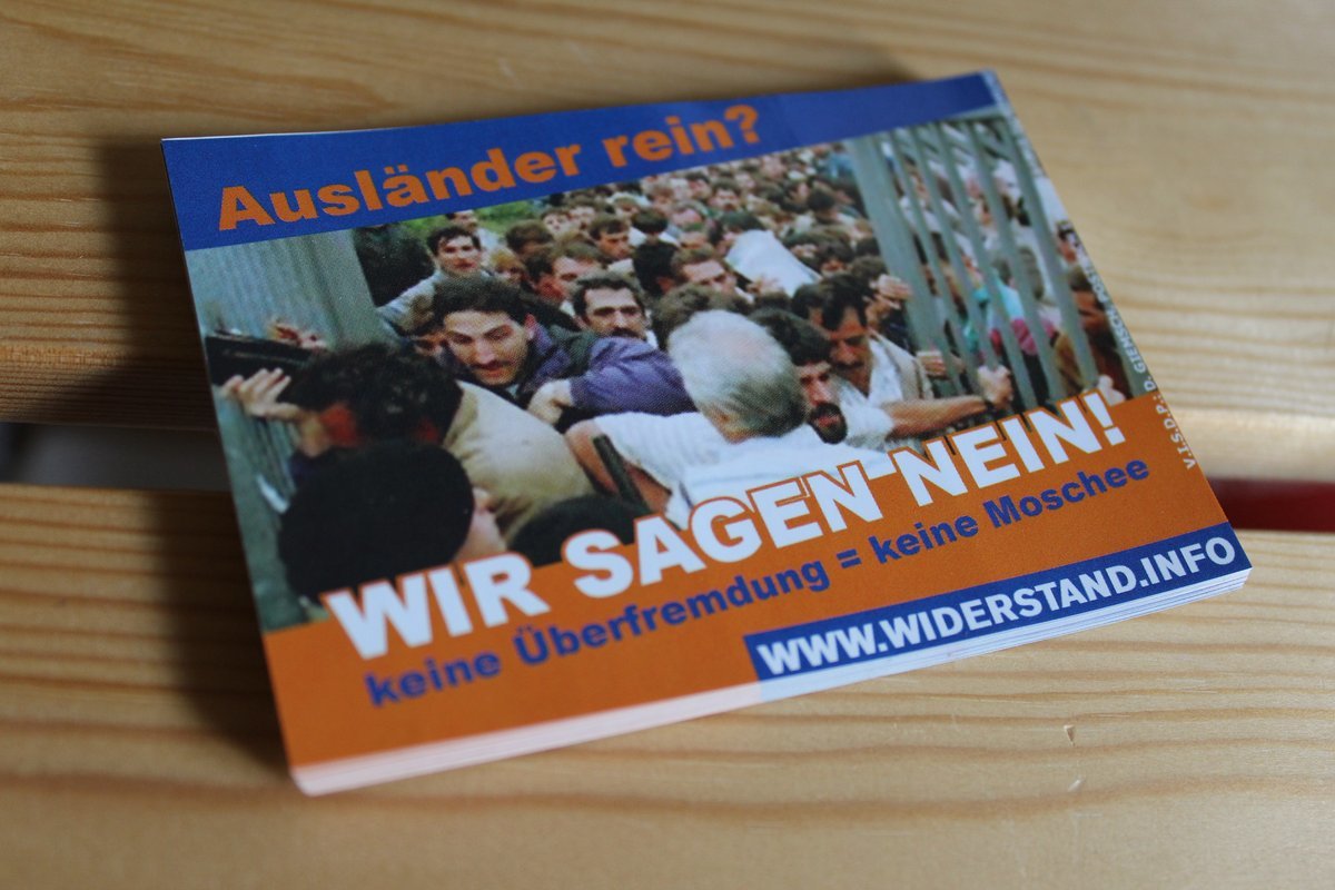 materialversand's tweet image. #Ausländer rein? Wir sagen nein! Diesen und viele weitere Aufkleber finden Sie im Patrioten Propaganda Versand! patrioten-propaganda.net/partner/twitte…