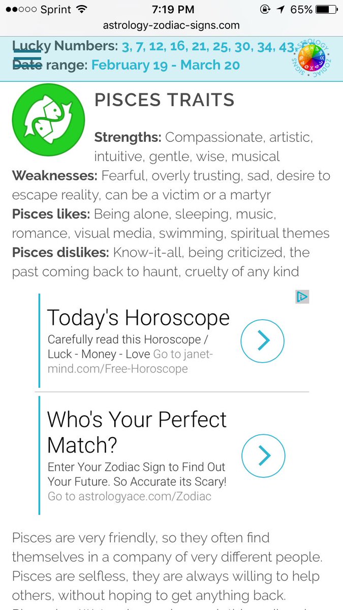 scipiowayne8's tweet image. Pisces #fish #mysign #braveone