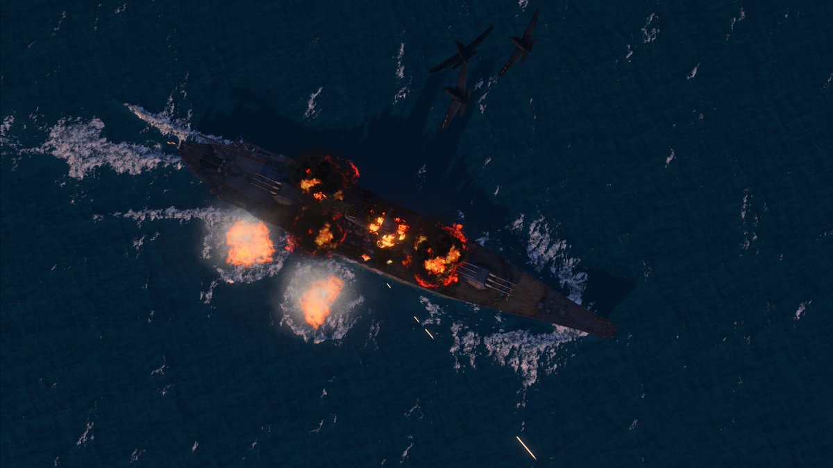 Teruduki 集中砲火を浴びる大和級 Wowsスクショ祭り T Co 0iylfezqhw Twitter