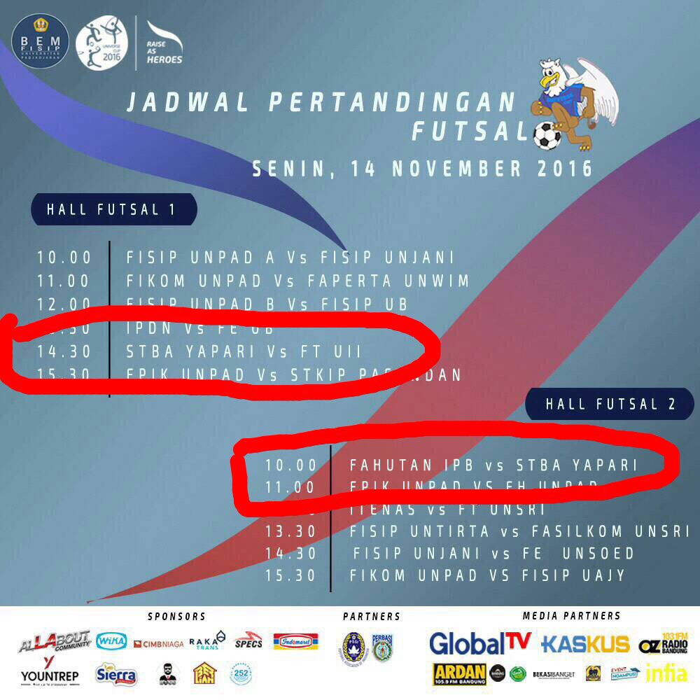 FUTSAL STBA tweet media