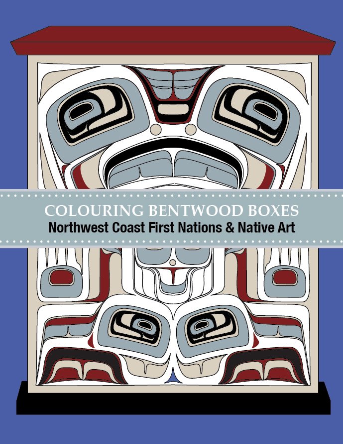 NativeNNW's tweet photo. Colouring Bentwood Boxes for adults and kids. Learn about Northwest Coast art and culture. https://t.co/7RJDYMaIGp