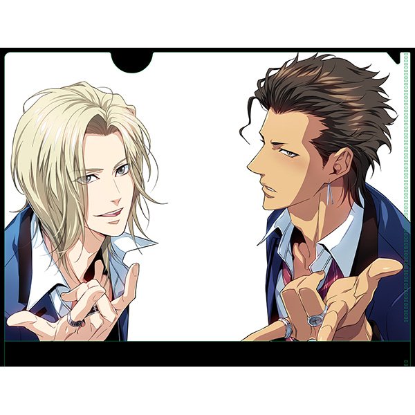 【同人情報】桜井兄弟と写真を撮った気分になれるクリアファイル 追加納品しました。ハシビロコウチラシもつけていたんですが、以前の販売分にはつけていなかったので却下になりました。クリアファイルのみになります(先輩組にはついてます) 