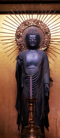 京都・大行寺/阿弥陀如来立像(鎌倉)】重要文化財、寄木造で玉眼入の