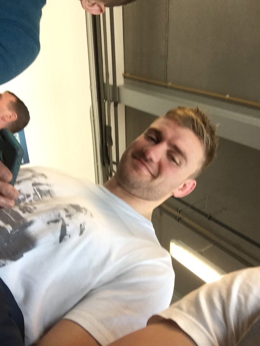 He returns wearing the same t-shirt he left in and a broken man #boggleinberlin #boggleout