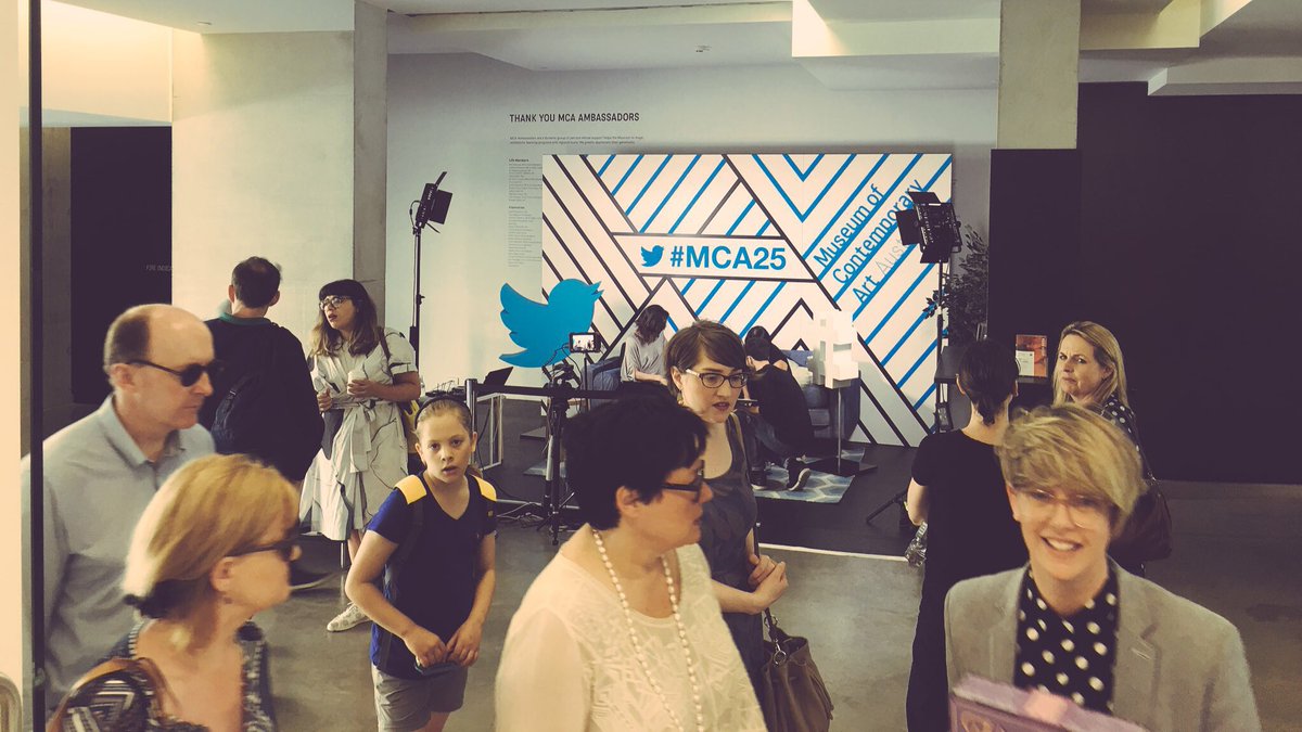 jharleyaus's tweet photo. The awesome team @MCA_Australia smashed out a brilliant 3 days of art, laughs and inspiration for #MCA25. Congrats and happy birthday!!! https://t.co/nMziGKza7x