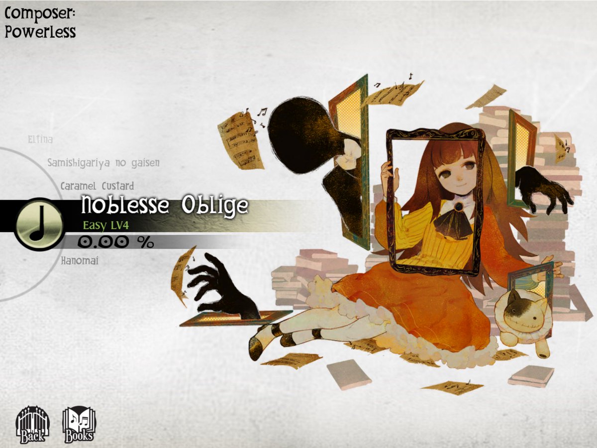 あまでら Deemoでどすけべイラストてevolution Eraとsuspenseful Third Dayだと思ってるんですが 久々に起動したらnoblesse Obligeとかいう追加曲に横っ面ひっぱたかれましたこのdeemoはやばい