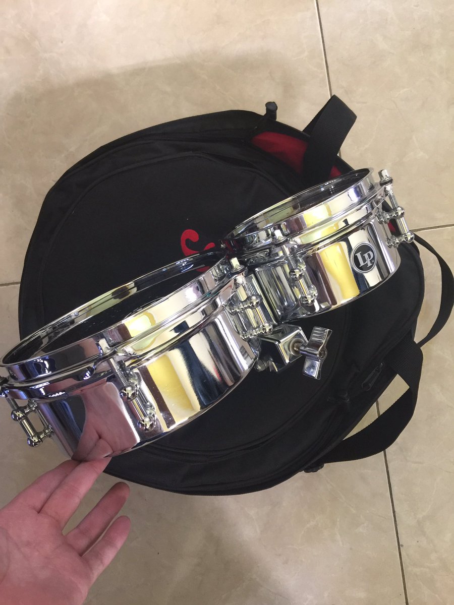 sevendrumworld's tweet photo. For sale lp mini timbales snare..kondisi seperti baru..1,5 nett . 08111383777 @DrumBagus https://t.co/lW10KAaovx