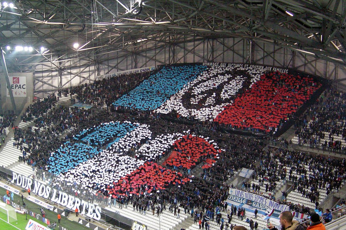 OM_Officiel's tweet photo. Un an déjà, on oublie pas 🇫🇷 #13Novembre2015 https://t.co/xUkY1cFTCZ
