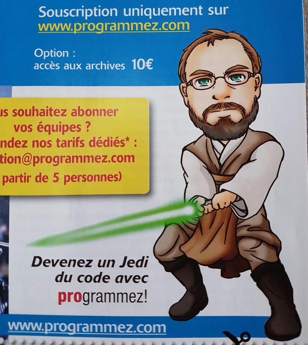 slysiou's tweet image. J&apos;adore @francoistonic en Maître Jedi ;-) #programmez