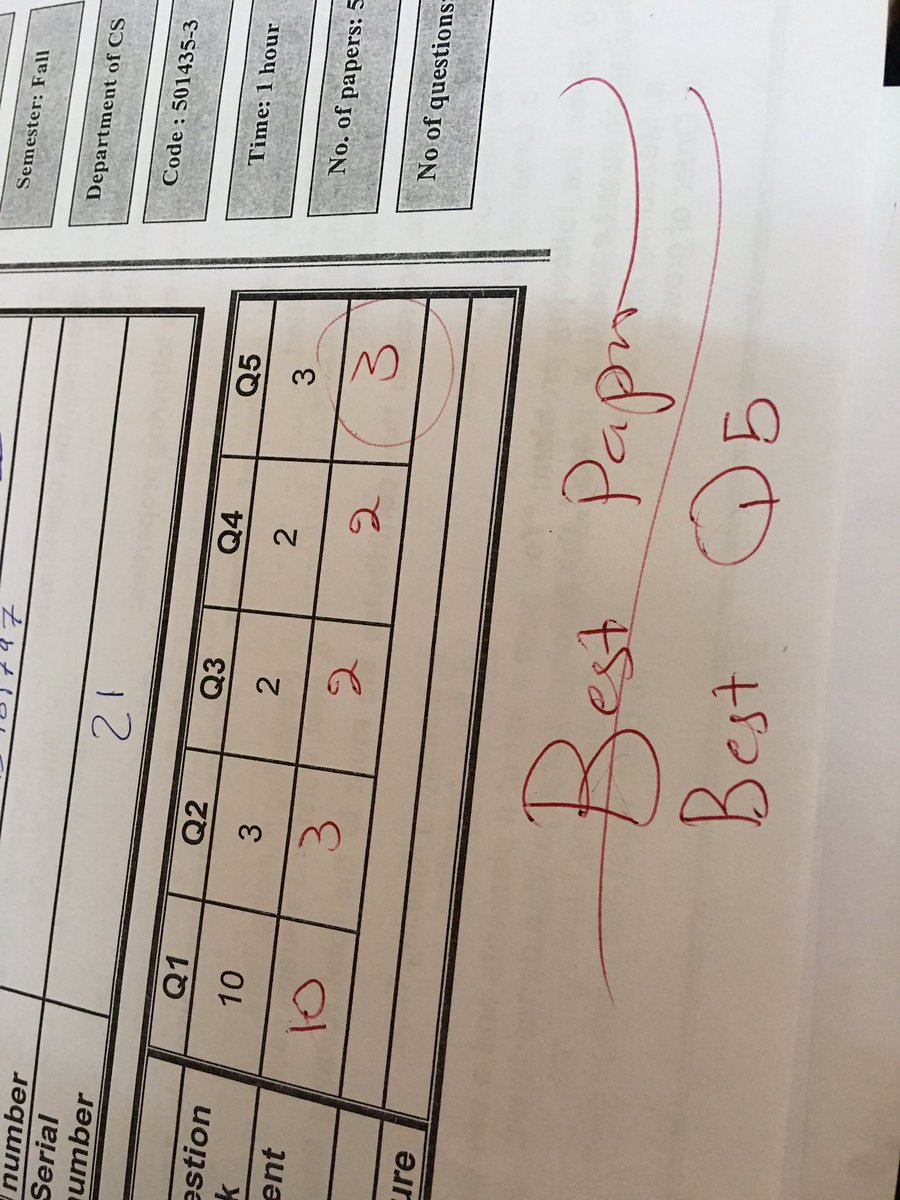 SalhaAlzahrani's tweet photo. Best answer paper + best answer in question 5 ๐๐ป
#computer_algorithms ๐ป๐ธ https://t.co/iZNVp5F2Wo