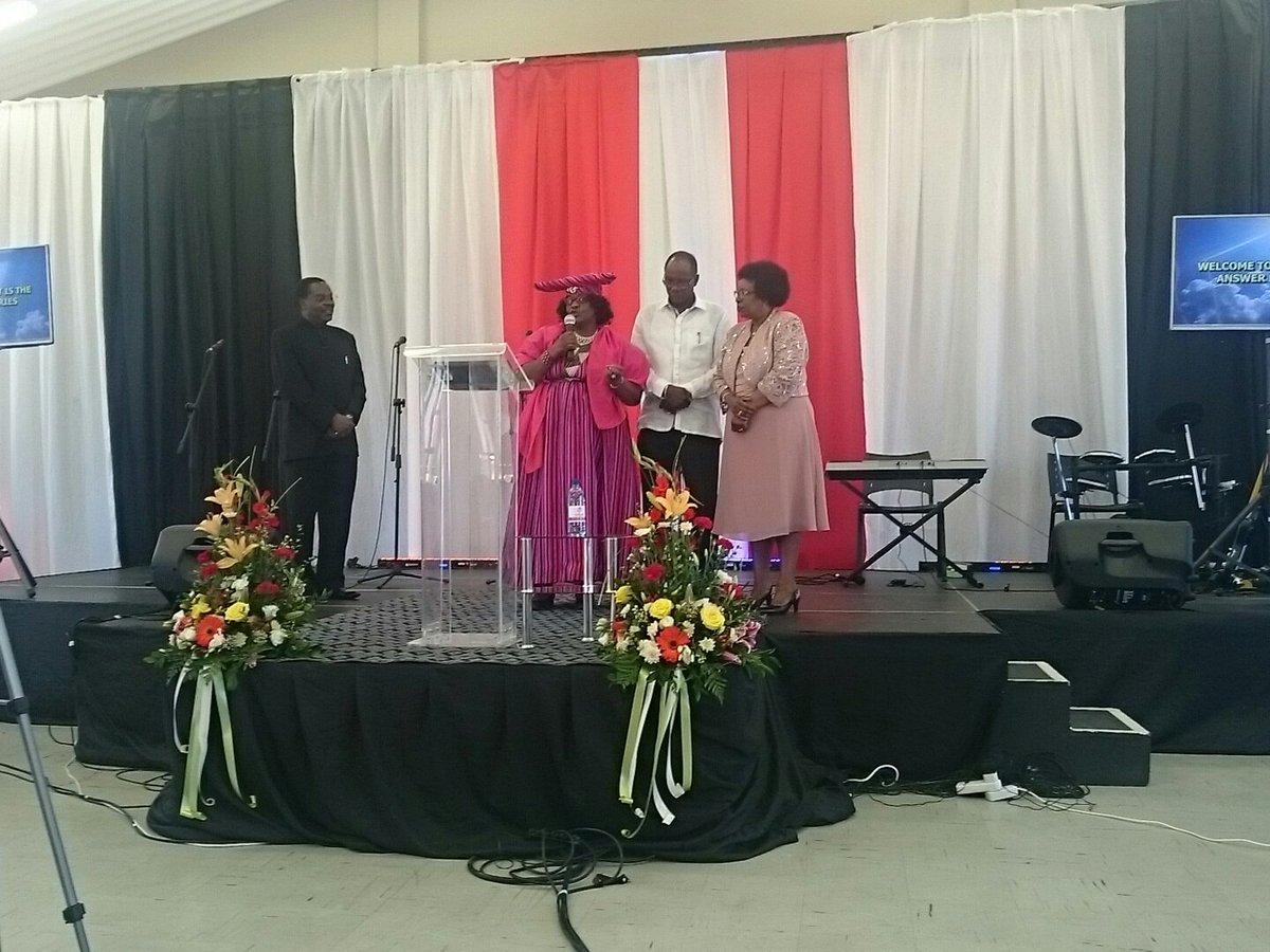 CITAMKE's tweet photo. Namibia's dep. minister for poverty eradication (lady,centre) & former education minister (gent,centre) at the #CITAMNamibiaLaunch https://t.co/0AE3BSDX6H