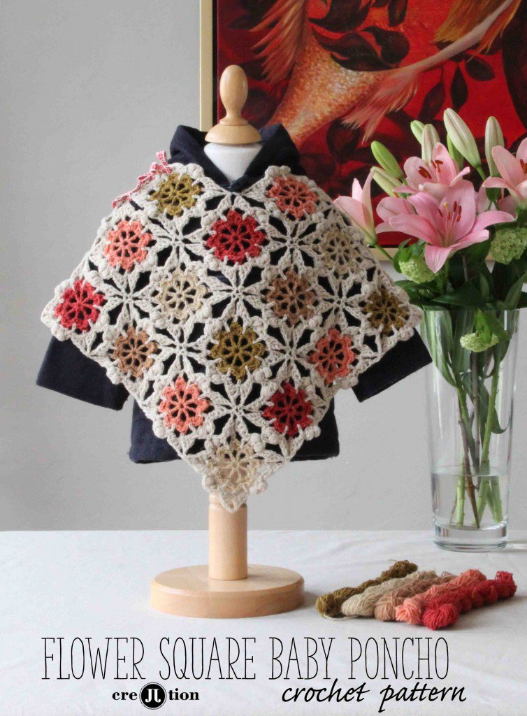 De mooie dames poncho is ook in een leuke baby variant te vinden op het blog van <a href="/creJJtion/">Maaike van Koert</a>. Nieuw op freubelweb.nl
