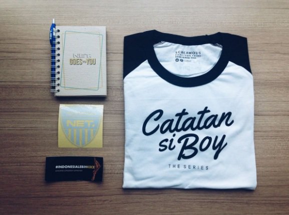 Bikin kuis lagi berhadiah kaos Catatan Si Boy asik kali yah...

Gimana, Good People? RETWEET kalo SETUJU, ya!