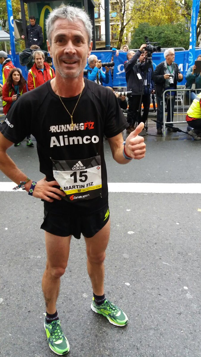 Incombustible Martín! 1:07:07 #behobiaSS