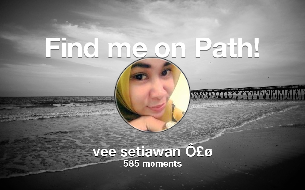 ve_permatasari's tweet photo. Find me on #Path now! Go to https://t.co/hoF6555hUp https://t.co/XIqulhvAuW