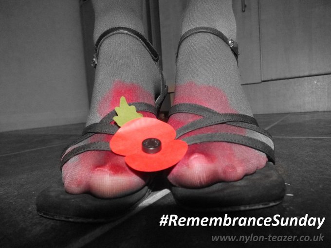 Lest We Forget! #RemembranceSunday with #nylonteazer https://t.co/Ia5nZwhDZw