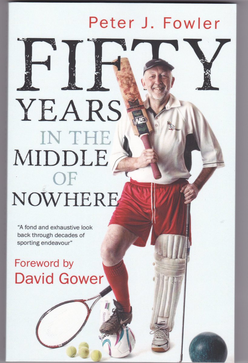 Fowlerpeter876's tweet image. Buy "Fifty Years in the Middle of Nowhere". Anecdotes of a Dorset sportsman. Foreword by David Gower. Ideal Christmas stocking filler.