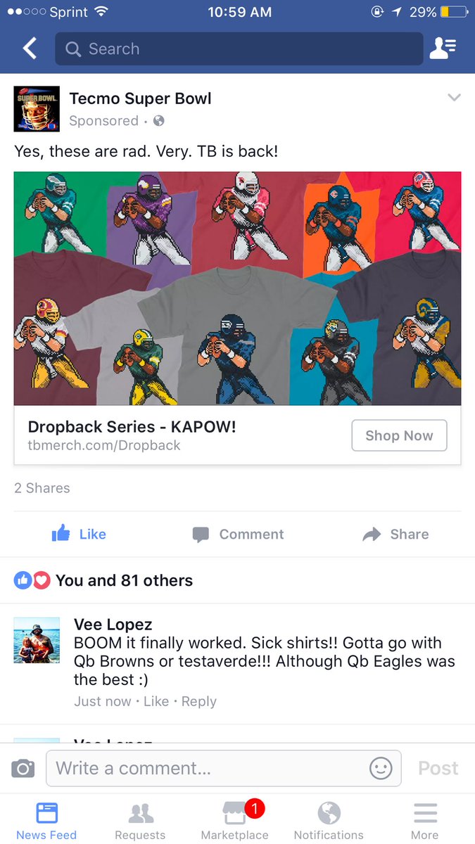 veecolts's tweet image. @TecmoBowlers got mine!! Can't wait until this ships!! #Testaverde #qbBrowns