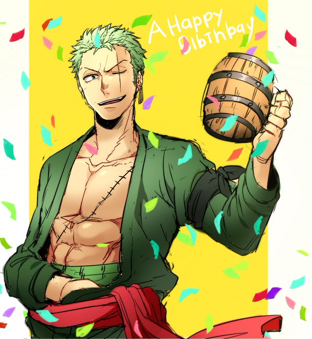 ゾロの誕生日のtwitterイラスト検索結果 ゾロの誕生日のtwitterイラスト検索結果