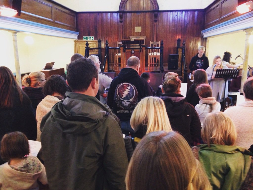 Gwasanaeth grêt yn capel heddi!