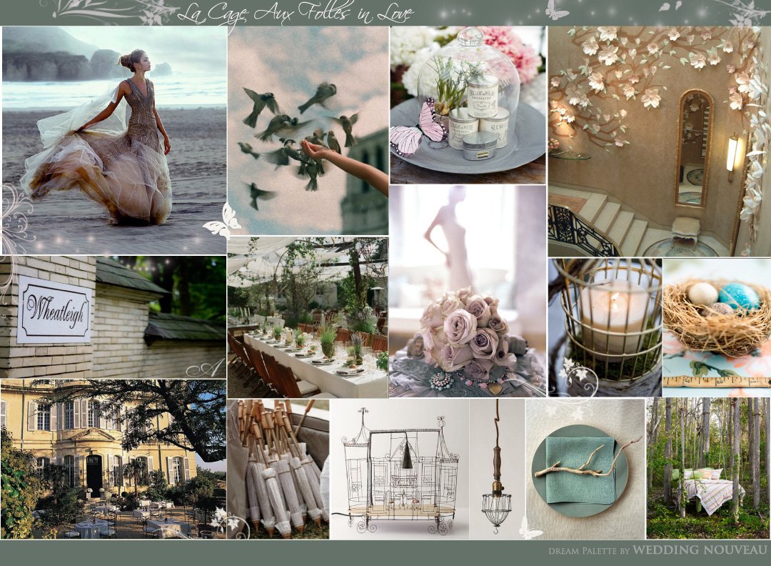Natural tones alone with pastel color and rustic textures can make your next event feel whimsical and aire. Wildflowerlinens.com
