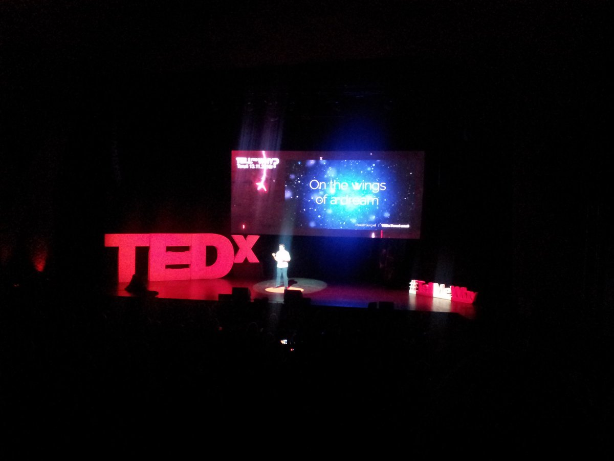 prondzyn's tweet photo. @PawelSurgiel on stage. #TEDxTorun #TellMeWhy #TRNon https://t.co/zbTwGlv1hq