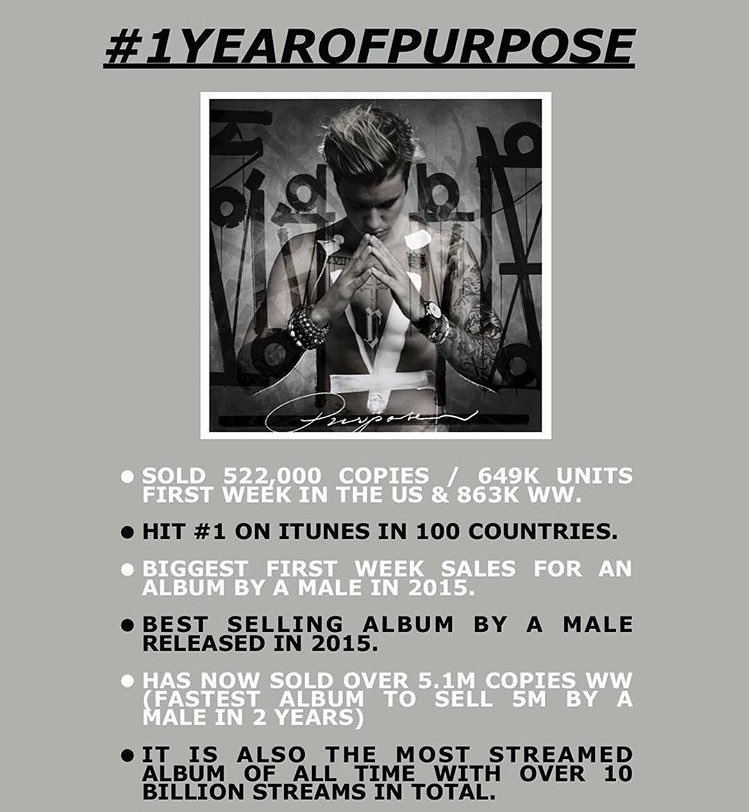 believe20133's tweet photo. #1YearOfPURPOSE #1YearOfPurpose #PurposeTour #Beliebers https://t.co/9H8SBKP8xL