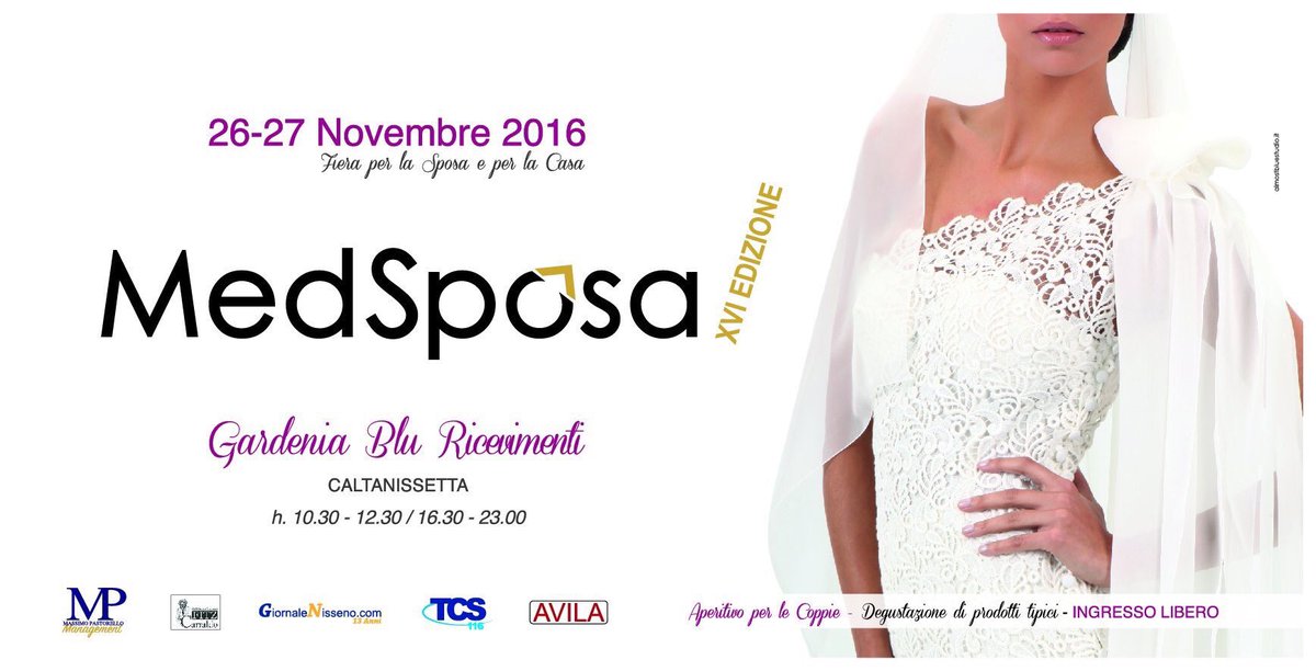 AlmostBlueAdv's tweet photo. #medsposa #caltanissetta #novembre2016 #wedding #matrimonio #bomboniere #abitodasposa #viaggio #arredamento #sposi #gardeniablu #eventi https://t.co/d8BPYEtjTk