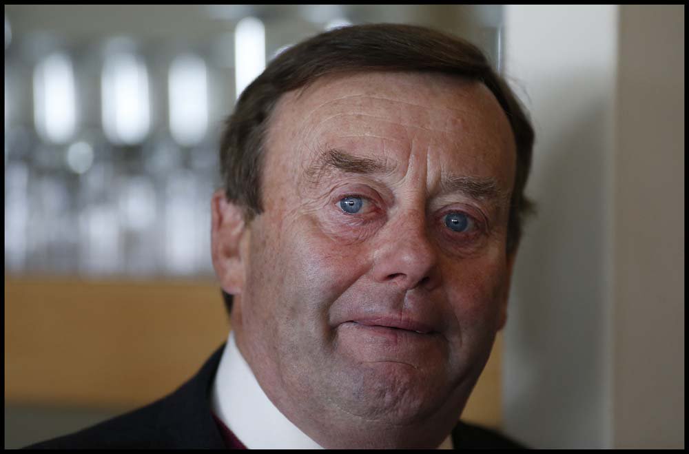 Trainer <a href="/sevenbarrows/">Nicky Henderson</a> Nicky Henderson sheds a tear after announcing top horse <a href="/Sprinter_Sacre/">Sprinter Sacre Official</a> to retire