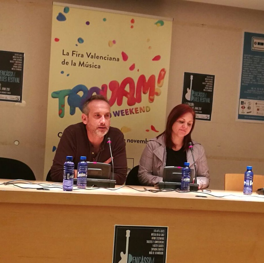 FiraTroVAM's tweet image. "L'activisme d base també ha d'arribar des d ls empreses" ens diu @LuisOscar_G n l presentació del Circuit Musical d Castelló @SolGSanchez