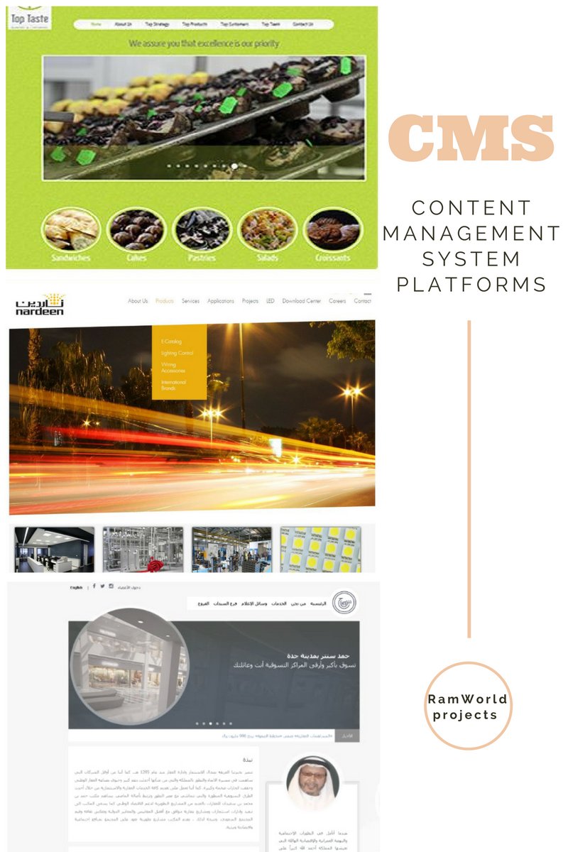 RamworldNet's tweet photo. RamWorld CMS projects :

#ramworld #technology #CMS #project #platform https://t.co/R5HO1gmDTd