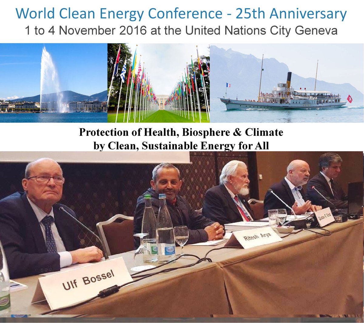 ritesharya's tweet photo. Recommendations of the 25th Anniversary of World Clean Energy Conference UN City of Geneva - Ritesh Arya
https://t.co/PC4Wx6LzJl https://t.co/5iBXpAF4ht