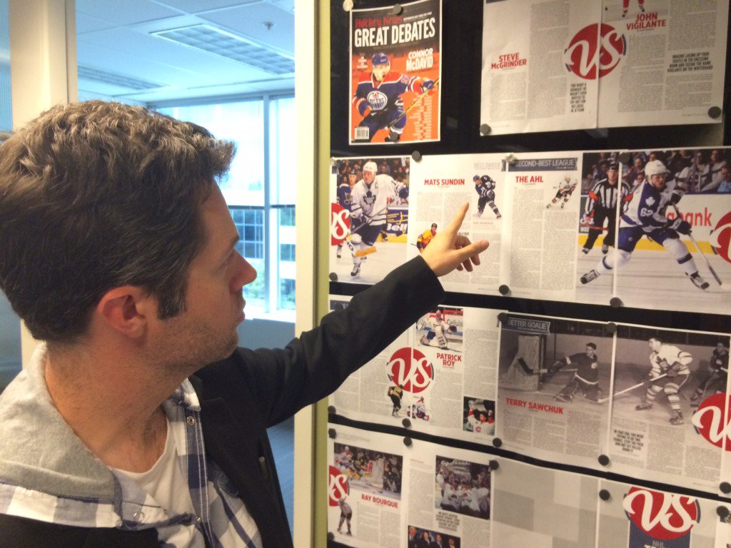 ICYMI: I går publicerade jag mitt reportage om min dag som fluga på väggen hos The Hockey News: hockeysverige.se/uffe-bodin/201…
