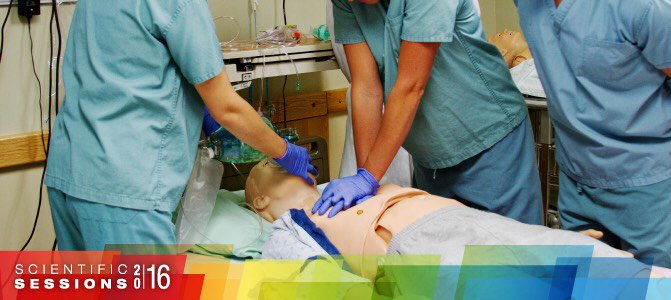 HeartAlabama's tweet photo. Alabama researcher Dr. Kurz of @uabmedicine presented CPR study at Scientific Sessions: https://t.co/opLVXBKuIh. #CPRinBham #ResearchisWhy https://t.co/UvroCsicVT