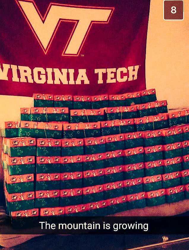 Hokies4OCC's tweet image. @VTHOKIE_NATION we&apos;ve got a few more days to grab &amp;amp; fill @OCC_shoeboxes for kids in need. DEADLINE 11/16 9am, McComas Hall. #UtProsim