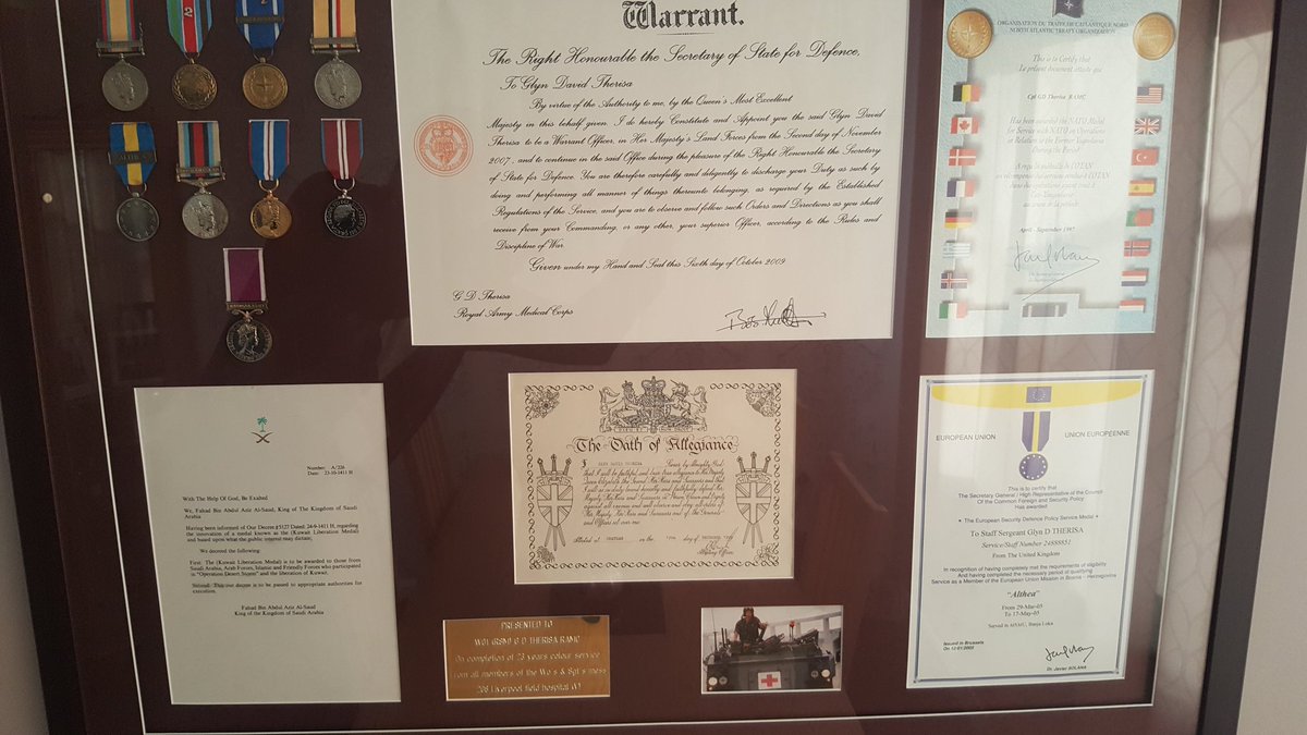 #lestweforget 
23 Years proud Service
4 Continents
7 Countries
1,300 Fallen

I Remember and will be eternally grateful for my comrades. 💪💚