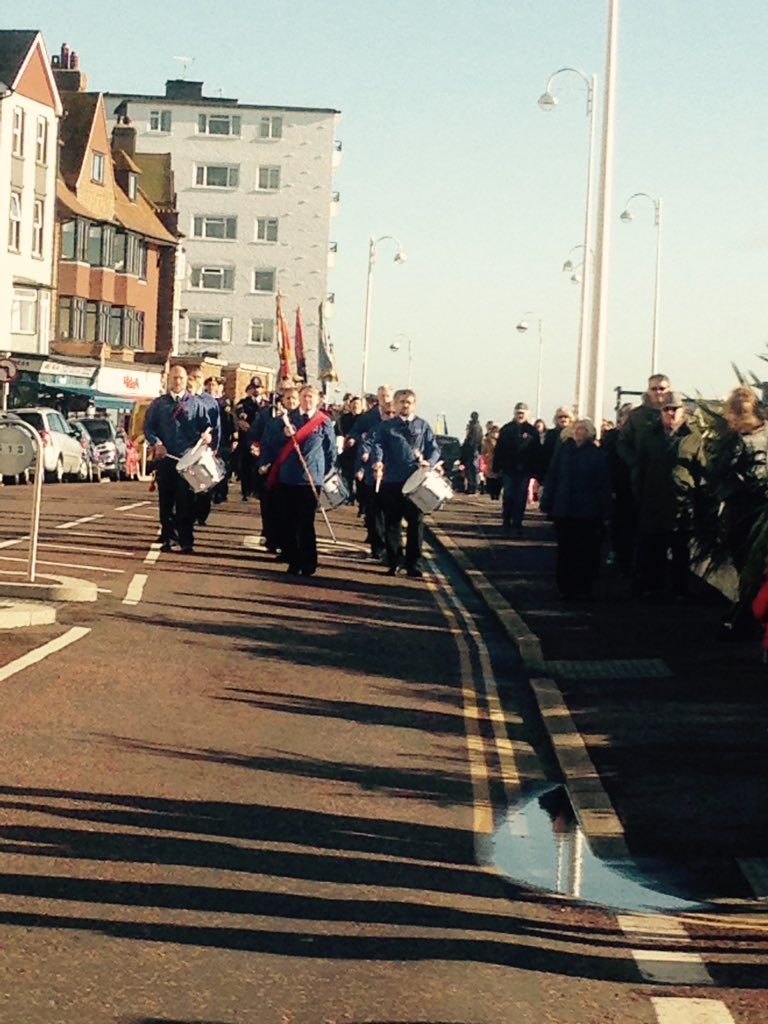 CllrOsborne_RDC's tweet photo. Honoured to lay first wreath at @Bexhill_On_Sea war memorial on behalf of @RotherDC with @selfords @HuwMerriman https://t.co/UI8lKGHbwu
