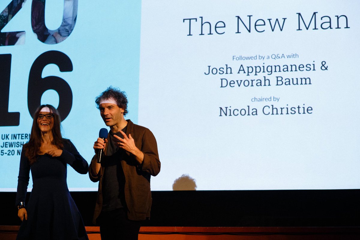 asyagefter's tweet photo. What a moving documentary @TheNewManMovie premiered at @UKJewishFilm. Thanks Josh and Debora for sharing your life! In cinemas from nxt week https://t.co/TkC0VijyYE